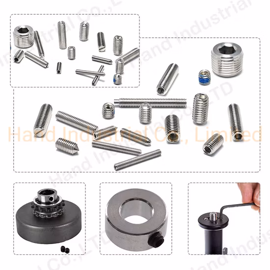 Professional DIN915 Hex Socket Set Screw