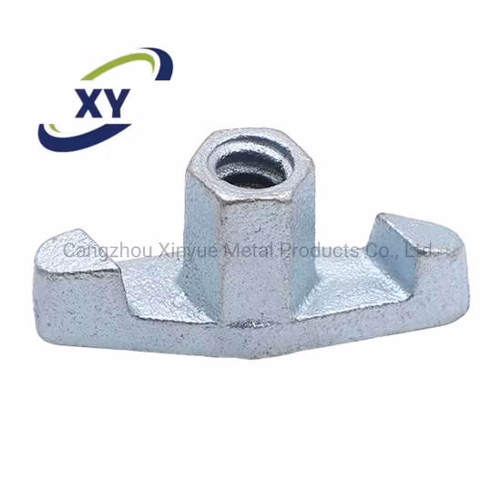Formwork Nut with Factory Price Formwork Customized Round Forged Flange Wing Nut