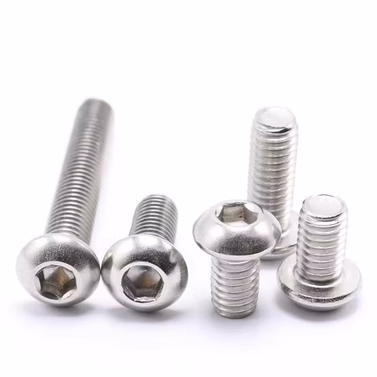 ISO7380 DIN7985 DIN7981 DIN7982 DIN912 A2 A4 SS304 SS316 Stainless Steel Philips Head Round Head Pan Head Socket Cap Head Hex Head Machine Screws